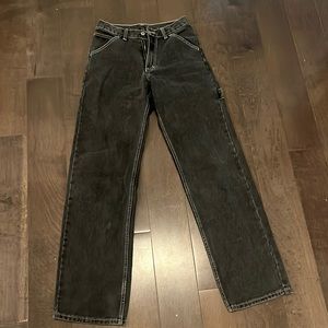 john galt brandy melville cargo black jeans